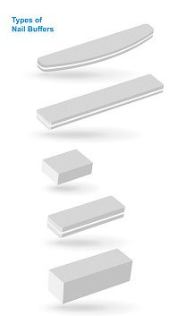 Types of nail buffers