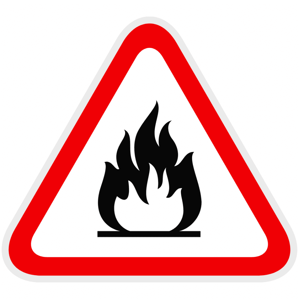 flammable