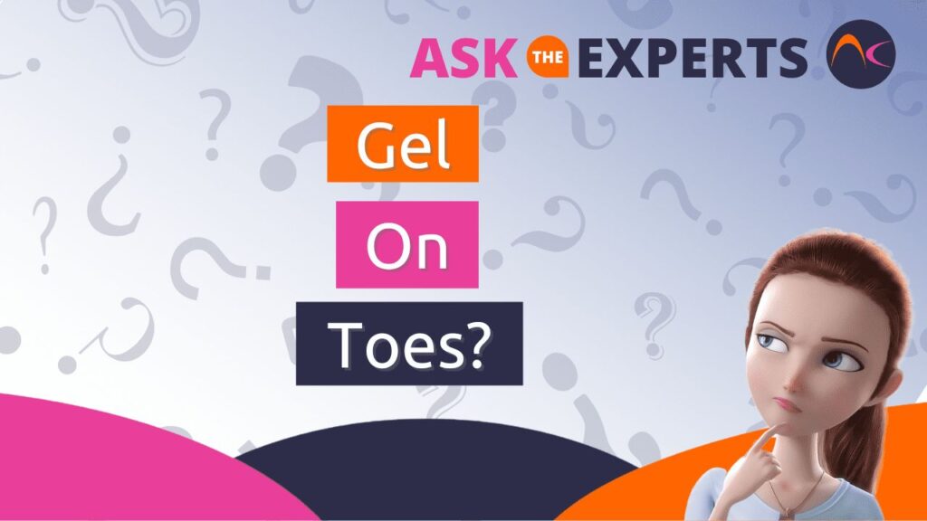 gel on toes
