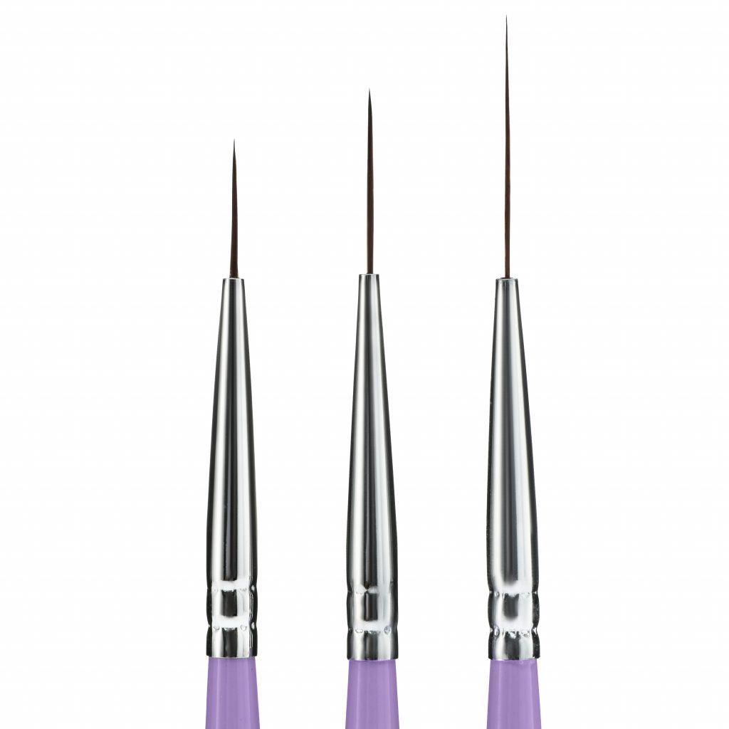 Long striper brushes