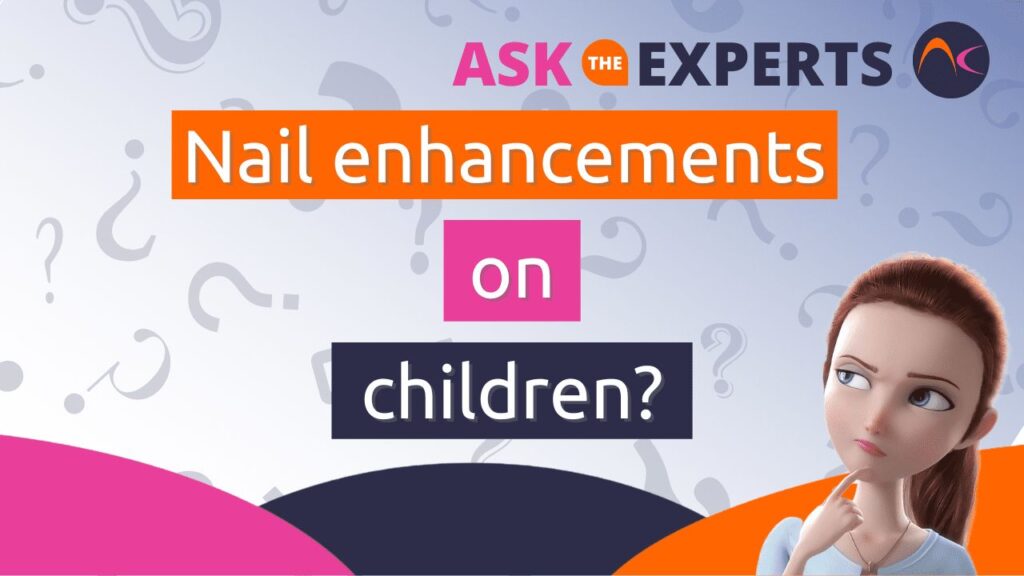 Applying nail enhancements to children?