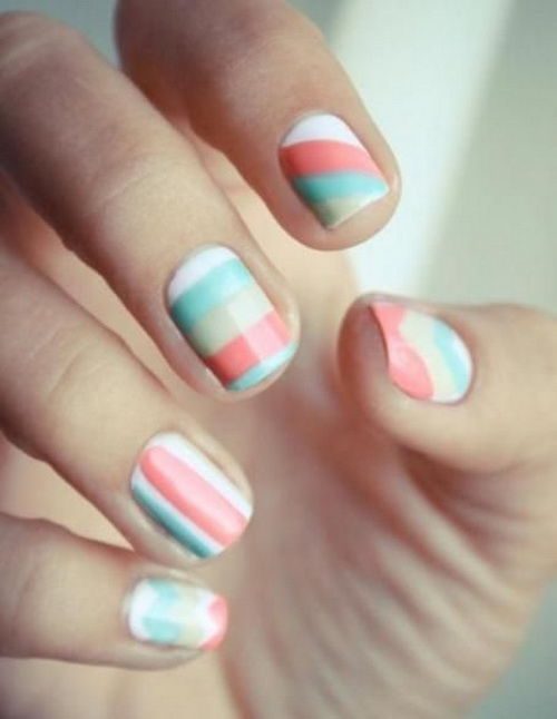 Pastel stripes