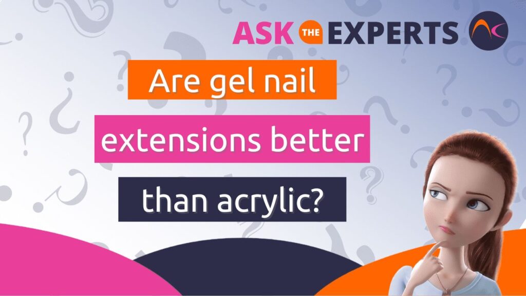 Are gel nail extensions better than acrylic?