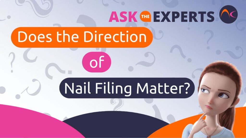Does the direction of nail filing matter
