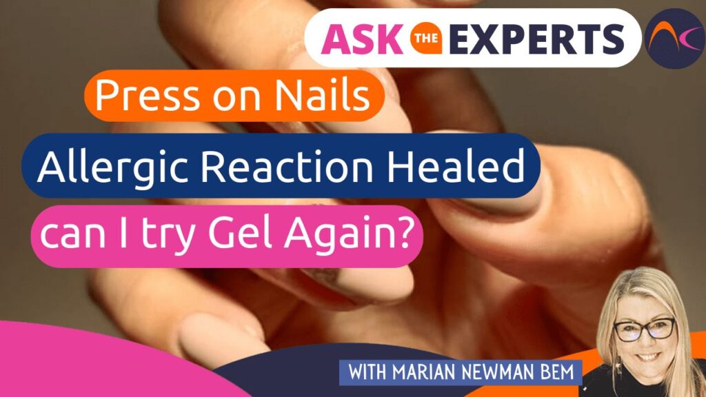 Allergic reaction healed, can try gel again