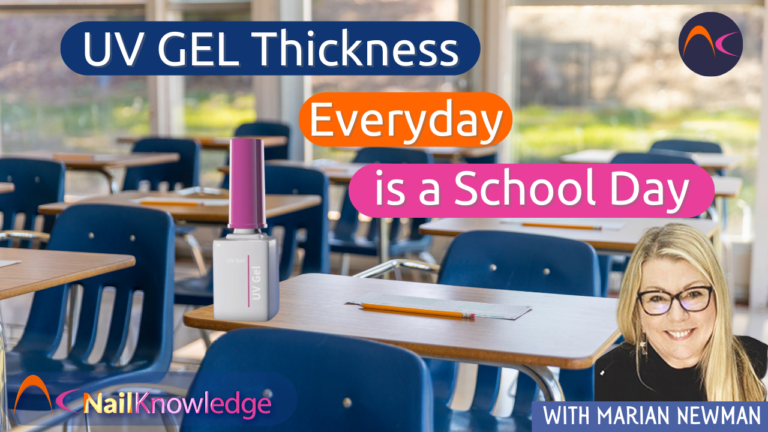 Understand UV Gel thickness in nail applications