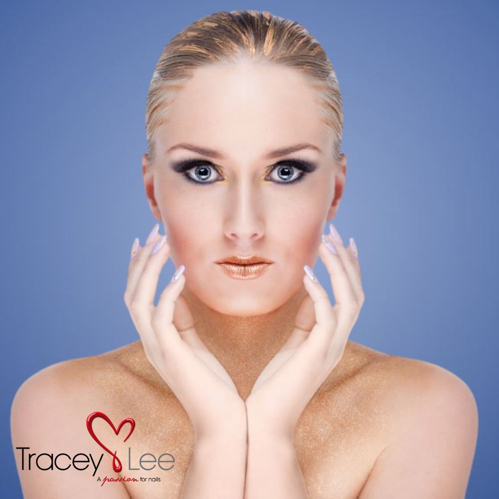 Dusty Lavender Nails By Tracey Lee  