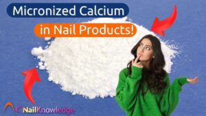 Micronized Calcium in Nail Products
