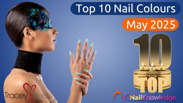 Top 10 Nail Colours May 2025