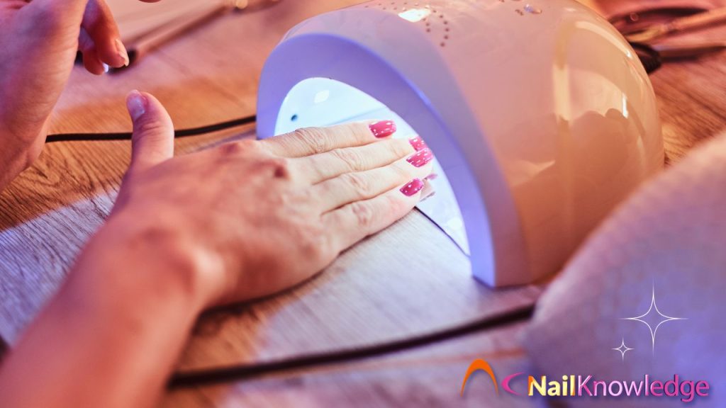 How gel polish cures