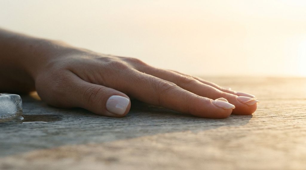 gel nails lifting in hot weather