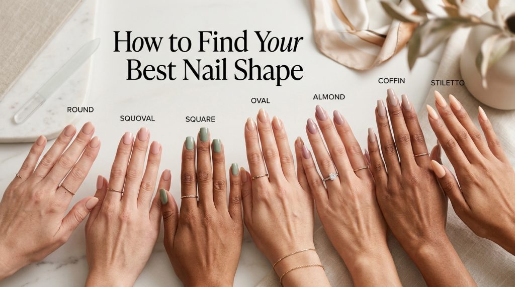 How to find the best nail shape